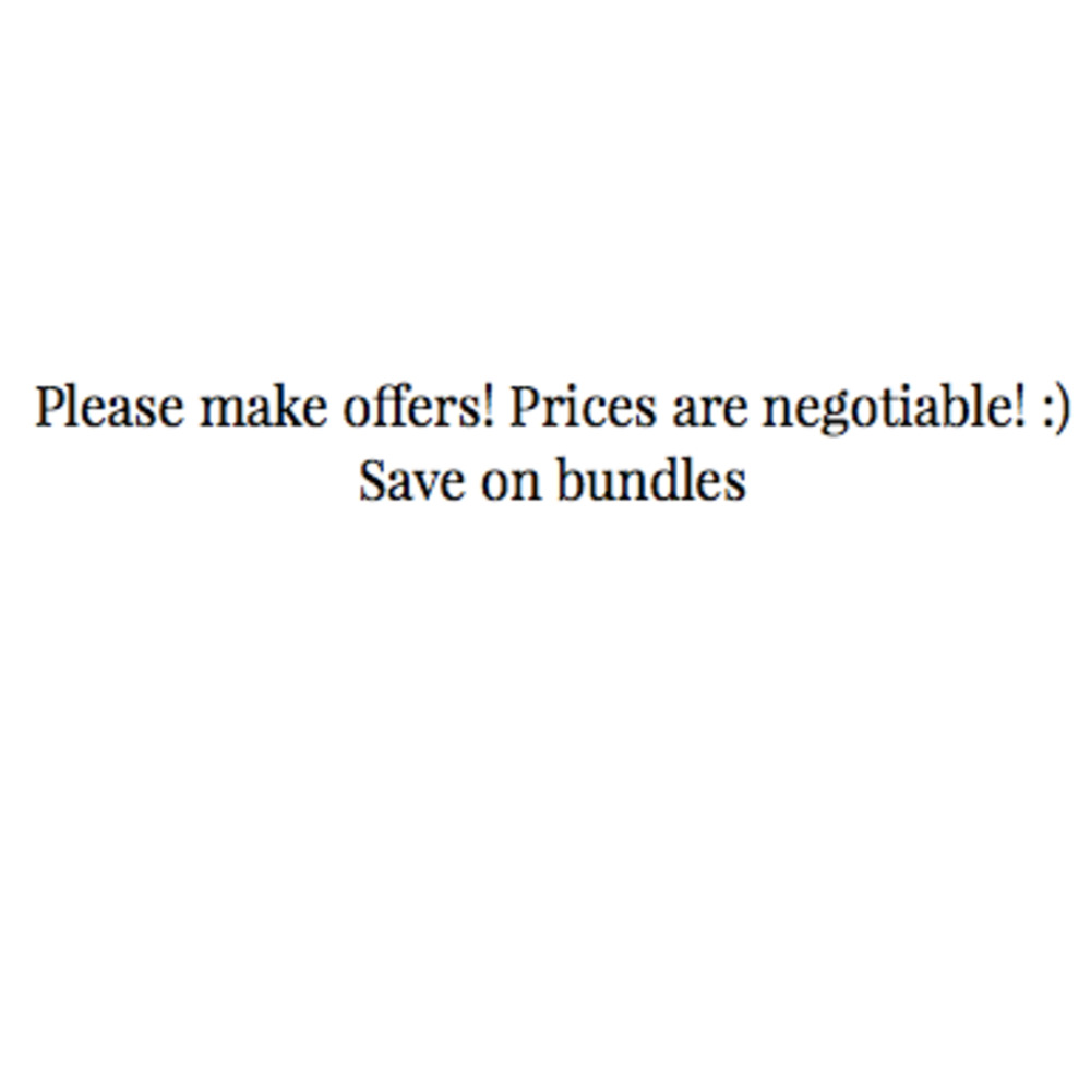 NOT FOR SALE
